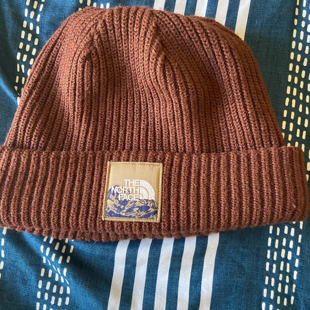 The North Face Brown Beanie